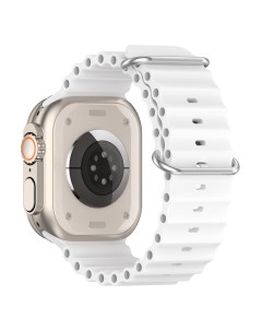 Ремешок океанская цепь для Apple Watch 1 9 SE Ultra 42 44 45 49 мм ярко синий Strap classic
