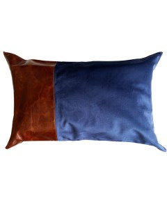 Декоративная подушка Magic Night 40х60 коричнево синяя Mark&fox