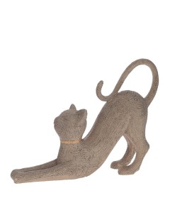 Фигурка декоративная Кошка из полимера 18 5x25x6 см Remecoclub