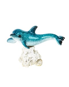 Фигурка декоративная Дельфин из полимера 8x12x5 см Remecoclub