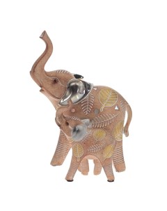 Фигурка декоративная Слоны из полимера 22x15 5x10 см Remecoclub