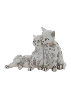 Фигурка декоративная Коты из полимера 13x17 5x8 см Remecoclub