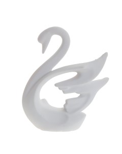 Фигурка декоративная Лебедь из полимера 20x18x6 см Remecoclub