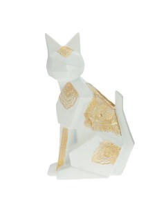Фигурка декоративная Кошка из полимера 26x15x9 см Remecoclub