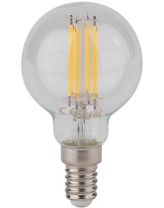 Лампа светодиодная LED 5Вт E14 CLB60D тепло бел Filament диммируемая прозр шар 4058075230 Osram