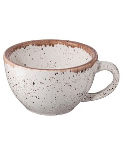 Чашка для чая Пунто Бьянка фарфоровая 300 мл Борисовская керамика