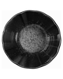 Соусник Nanocream Black фарфоровый 10 см черный Kutahya