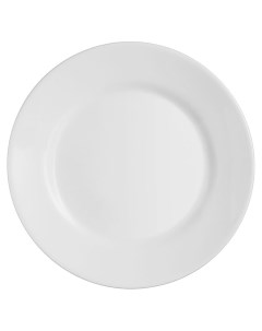 Тарелка сервировочная Restaurant стекло 25 5 см белый Arcoroc