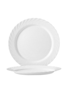 Блюдо круглое Trianon стеклянное 31 см белое Arcoroc