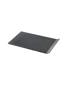Блюдо для подачи прямоугольное Revol Basalt керамическое 33 2x20 см черное Lubiana