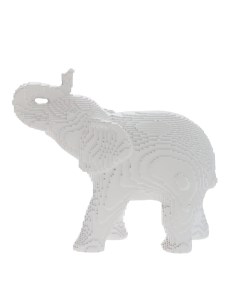 Фигурка декоративная Слон из полимера 17x19x8 см Remecoclub
