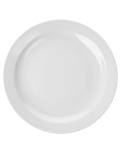 Тарелка мелкая Basic фарфор 20 см белый Tognana