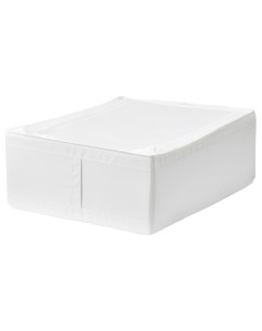 Кофр для хранения Skubb 44 см белый Ikea