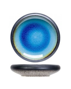 Тарелка мелкая Fervido керамика 15 5 см голубой Cosy&trendy