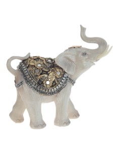 Фигурка декоративная Слон из полимера 17x18x8 см Remecoclub