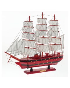Изделие декоративное Корабль деревянный 45x48x9 см Remecoclub