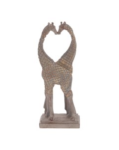 Фигурка декоративная Жирафы из полимера 27 5x11x7 5 см Remecoclub