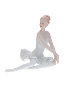 Фигурка декоративная Балерина фарфоровая 16x19x14 см Remecoclub