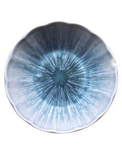 Соусник Nanocream Blue фарфоровый 10 см голубой Kutahya