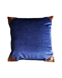 Декоративная подушка Magic Night 50х50 сине коричневая Mark&fox