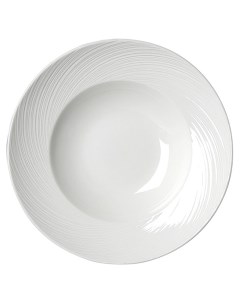 Тарелка глубокая Spyro фарфор 27 см белый Steelite