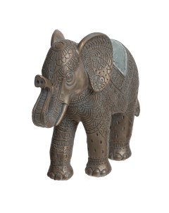 Фигурка декоративная Слон из полимера 15x18x7 см Remecoclub