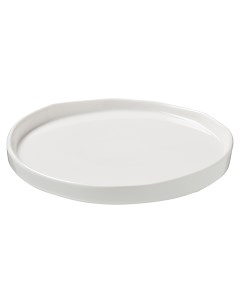 Тарелка сервировочная Eggshell фарфор 18 см белый Kunstwerk