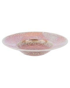 Тарелка для пасты Peony фарфор 28 см розовый Kunstwerk