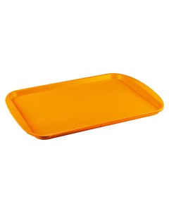 Поднос прямоугольный пластиковый 42x30 см оранжевый Restola