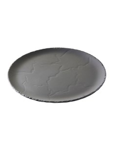 Блюдо для пиццы круглое Basalt керамическое 28 5 см черное Revol