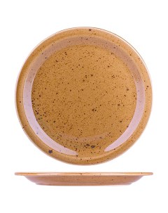 Тарелка мелкая Country фарфор 27 см коричневый G. benedikt karlovy vary