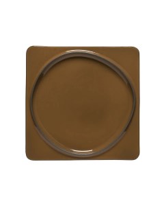 Тарелка Ambar 27 см керамическая коричневая Costa nova