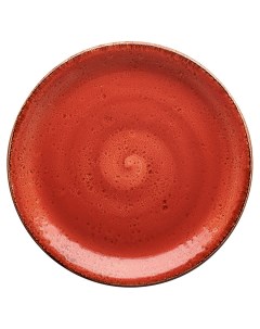 Тарелка мелкая Craft Terracotta фарфор 20 см оранжевый Steelite