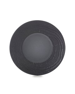 Тарелка мелкая Arborescence керамика 21 5 см темно серый Revol