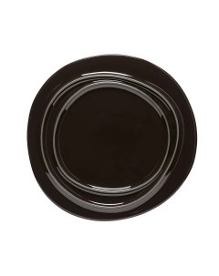 Тарелка Ambar 28 см керамическая темно коричневая Costa nova