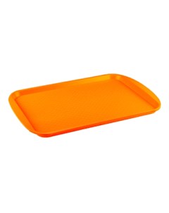 Поднос прямоугольный пластиковый 45x35 см оранжевый Restola