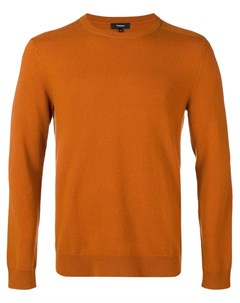 Theory свитер с круглым вырезом s оранжевый Theory