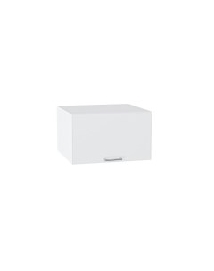 Навесной шкаф горизонтальный Мемфис Белый 60х57 4х35 8 Сурская мебель