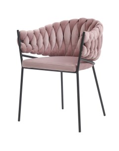 Кресло интерьерное Lind розовое Bergenson bjorn