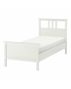 Кровать Хемнэс Лурой белая 90 х 200 см Ikea