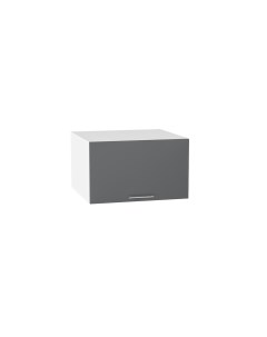 Навесной шкаф горизонтальный 610 МС Валерия МДФ цвет Белый Монблан софт Ф85 Сурская мебель