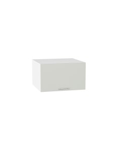 Навесной шкаф горизонтальный 610 МС Валерия МДФ цвет Белый Альбион софт Ф85 Сурская мебель