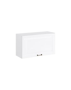 Навесной шкаф горизонтальный 809 МС Ницца МДФ цвет Белый Айленд СофтФ87Н Сурская мебель