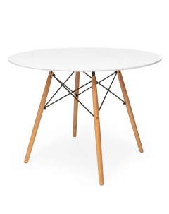 Стол обеденный Нераскладной Eames Style DSW 100х100х72 см Interio