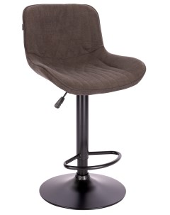 Барный стул Grace Black ткань темно коричневый Империя стульев