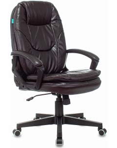 Офисное кресло или стул Кресло руководителя CH 868N темно коричневый NE 15 искусс Бюрократ