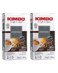 Кофе молотый Aroma Intenso натуральный жареный 250 г х 2 шт Kimbo