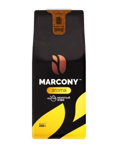 Кофе молотый AROMA со вкусом баварского шоколада 200г Marcony