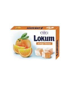 Лукум Lokum со вкусом апельсина 140 г Zaharni zavodi