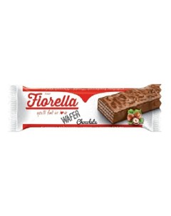 Вафли в молочном шоколаде с орехом 30 г Fiorella